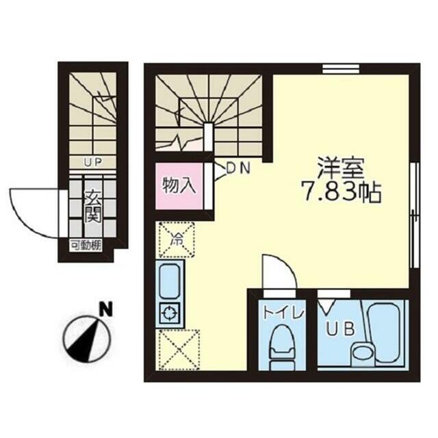 ケーフラット湘南 201号室 間取り