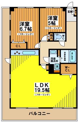 ミサワホームズ本厚木 904号室 間取り