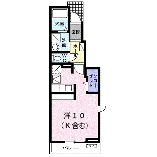 ネオ　ブランチ 101号室 間取り