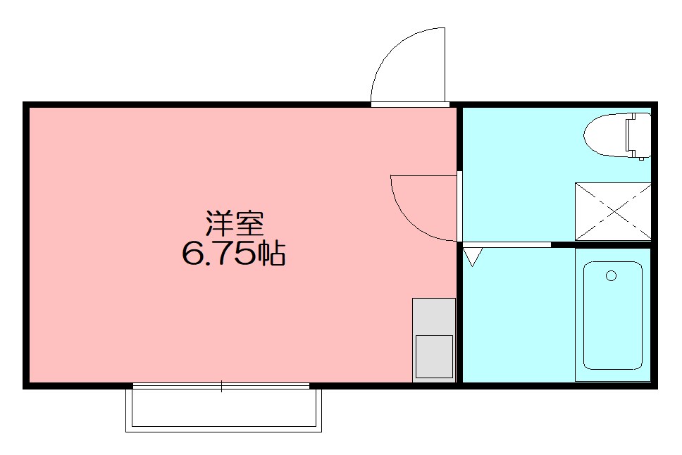 リベルテハイムANU 101号室 間取り