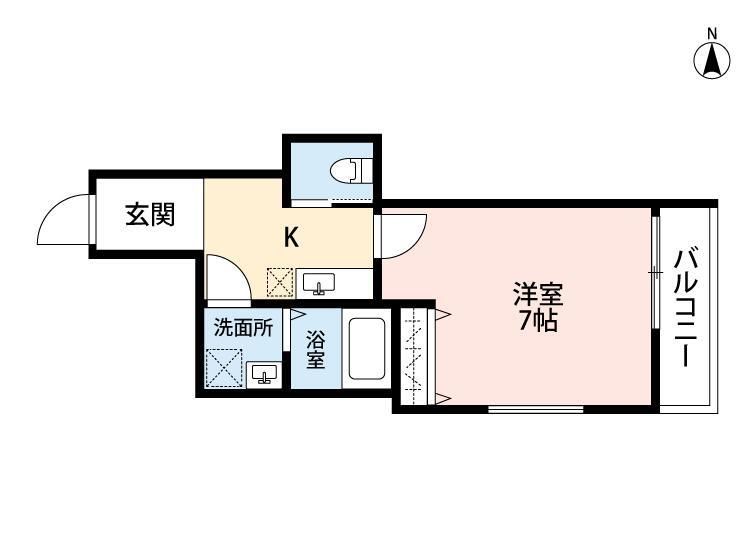 ルミエールいずみ中央 304号室 間取り