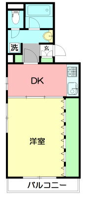エンゼルハイム藤沢善行 301号室 間取り