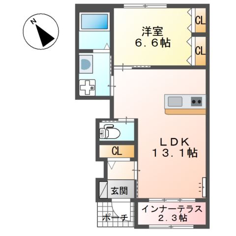 メゾン・ド・ポタジェ 間取り