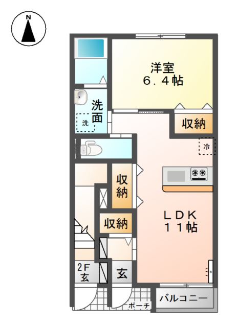 Kパレス 間取り