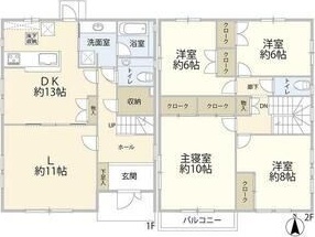 藤沢市片瀬山戸建 間取り