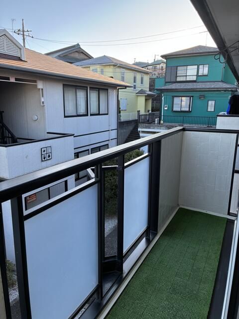 アールヒルズＢ ベランダ