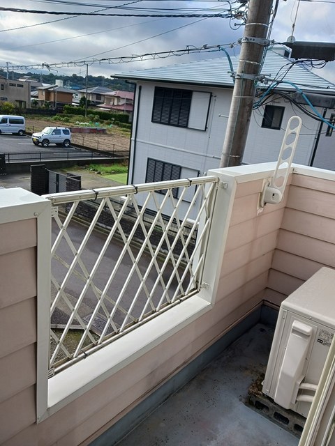 池田ハイツＢ ベランダ