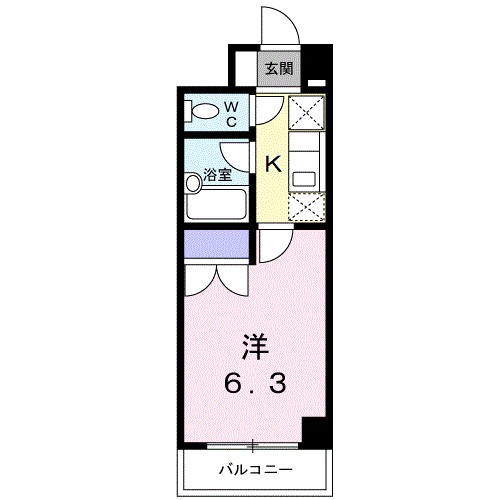 サンブライトいずみ 308号室 間取り