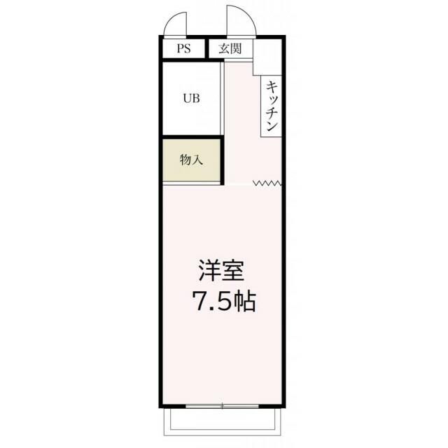 メゾンド本厚木 406号室 間取り