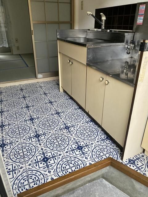 コーポラスマルカミ キッチン