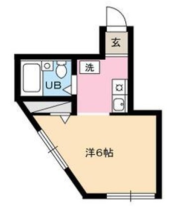 ジュネス東海大学前 202号室 間取り
