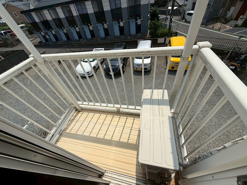 清水コーポ3 ベランダ