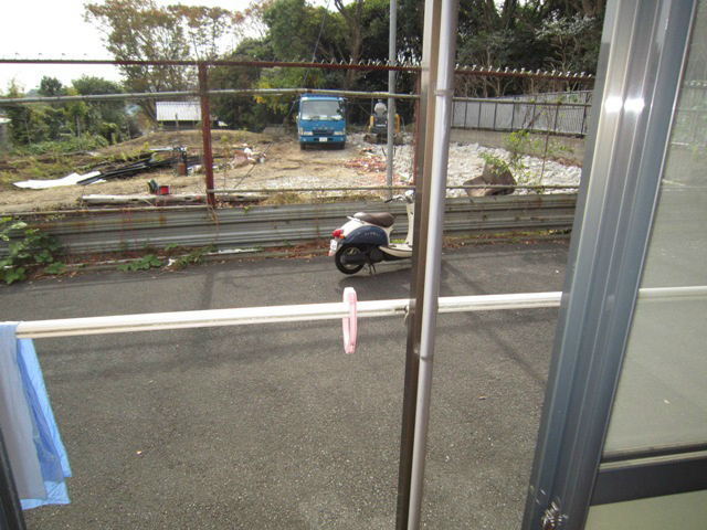 コーポヤマシタ ベランダ