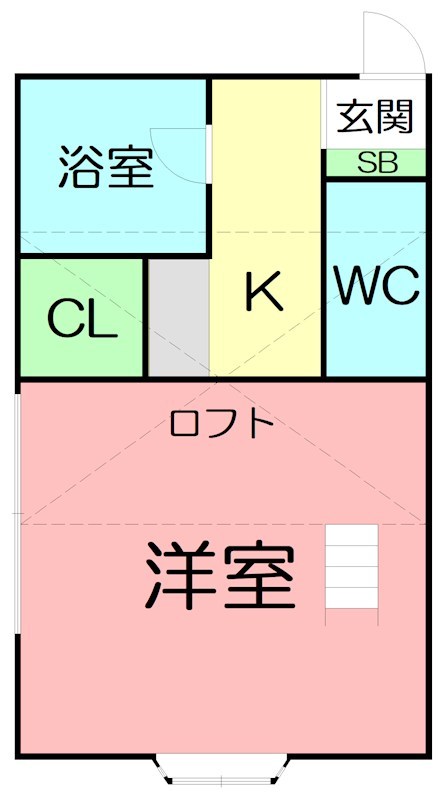 カールヘルム 101号室 間取り