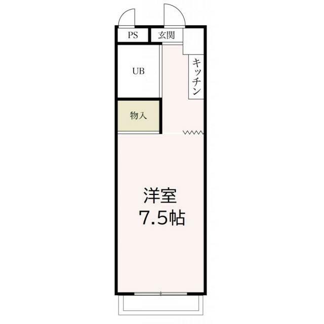 メゾンド本厚木 212号室 間取り