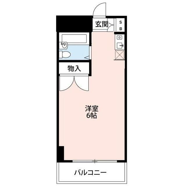 ブランニュー本厚木 206号室 間取り