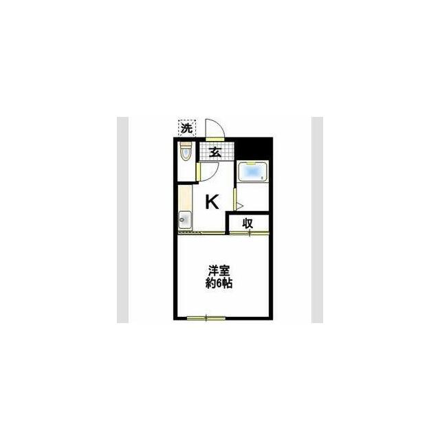 大根スカイリッチマンション 302号室 間取り