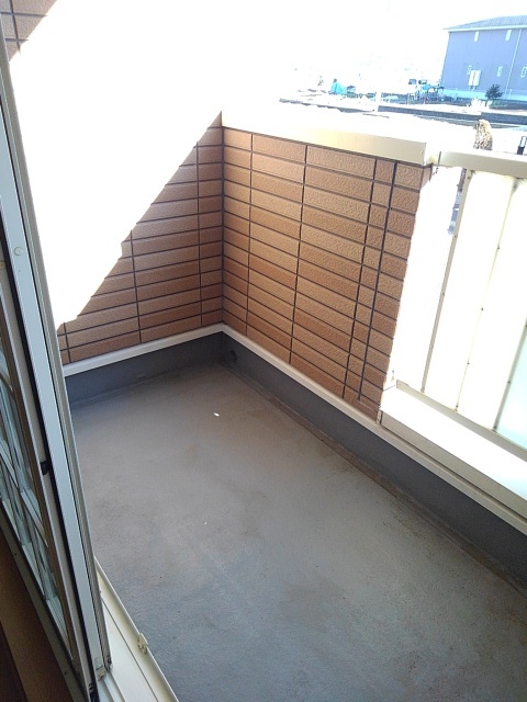 シャンド・カメリア ベランダ