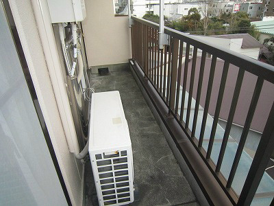 シャローム八重咲 ベランダ