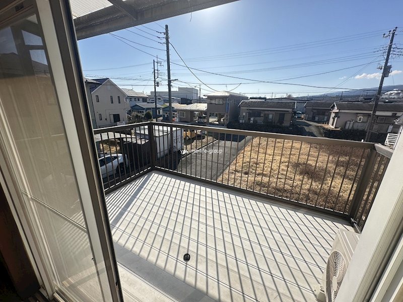 ペットと暮らせる戸建 ベランダ