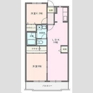 ニフティ３４ 203号室 間取り