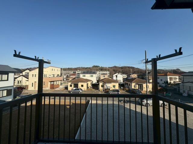 生沢貸家 ベランダ