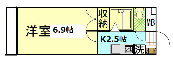 ベーネパラッツォアキ2 201号室 間取り
