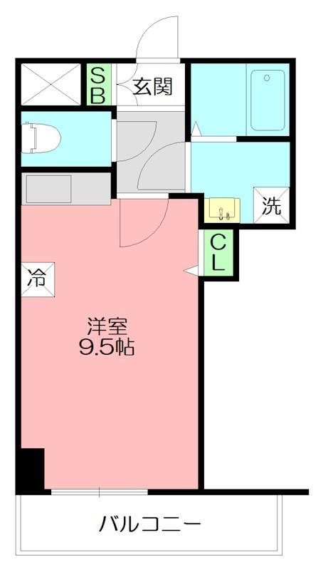 ケイ・ティ・ファースト(KTファースト) 806号室 間取り