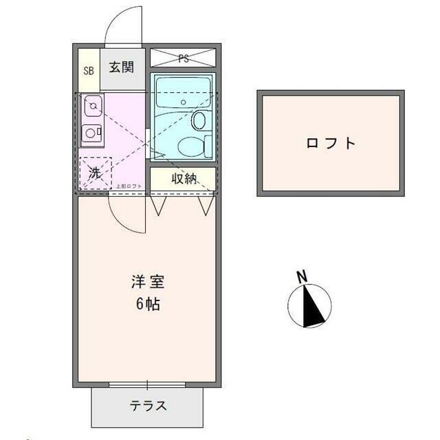 ビューパレス茅ヶ崎 105号室 間取り