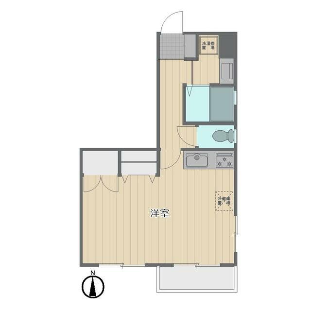メルリーナ 301号室 間取り