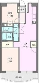 ボヌール秦野Ⅰ 515号室 間取り