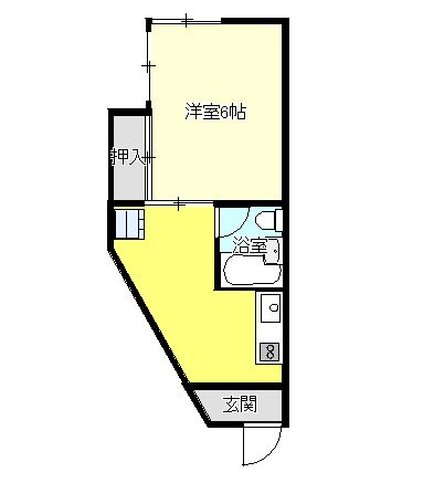 メゾン三陽 108号室 間取り