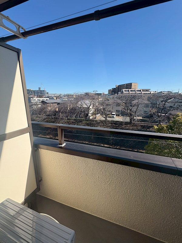 リバーハイムⅡ ベランダ