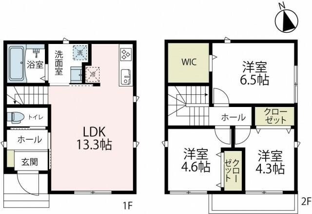 フロールD棟 間取り