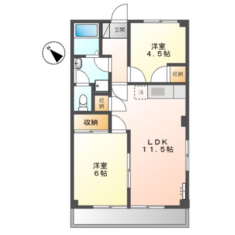 ルミナス原宿 間取り