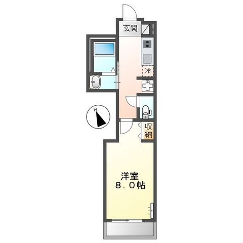 湘南エクセレントⅢ 303号室 間取り