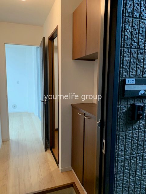 クレール中里  玄関