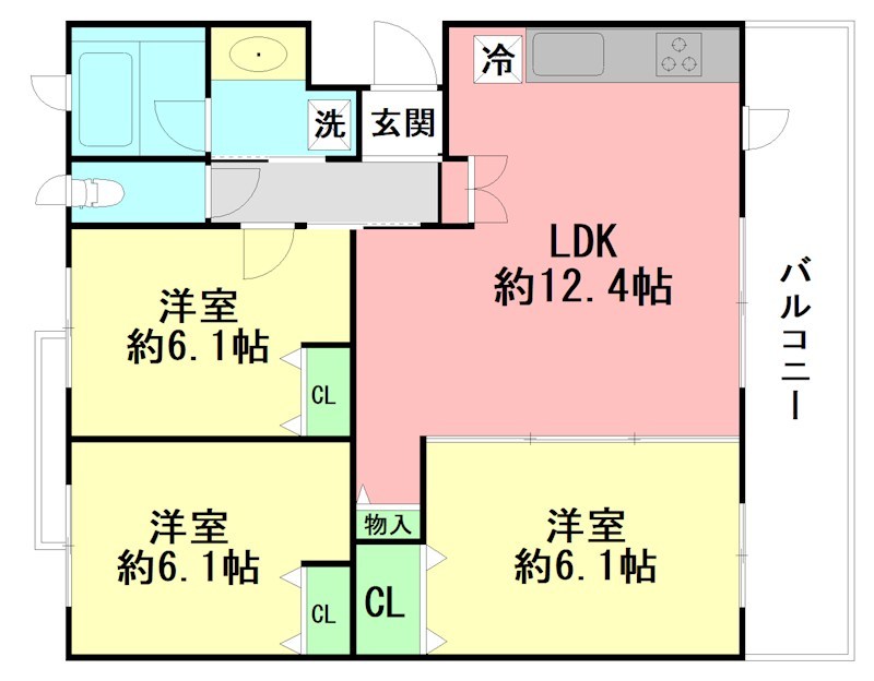 ＫＥＮＺＯ　ＨＡＵＳ　ｙｏｋｏｄａｉ 207号室 間取り