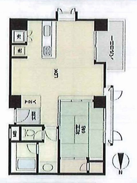 レーベン宮城野 304号室 間取り