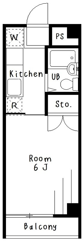 吉原ビル 202号室 間取り