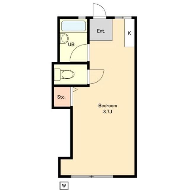 メゾンドオハラ 101号室 間取り
