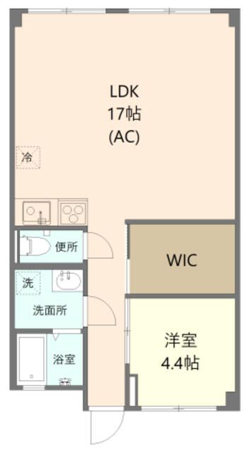 椿ビル 202号室 間取り