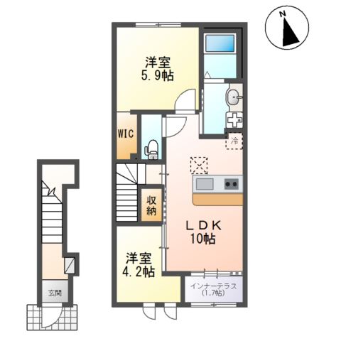 ファンタジア 間取り