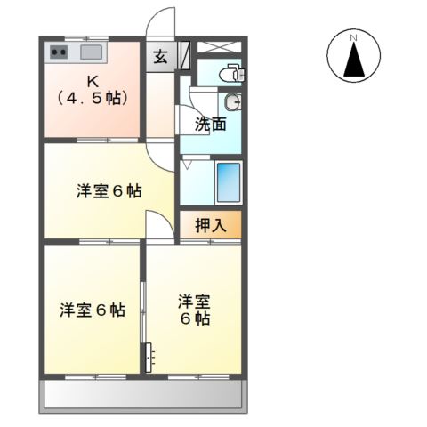 ロイヤルメゾン高森 間取り