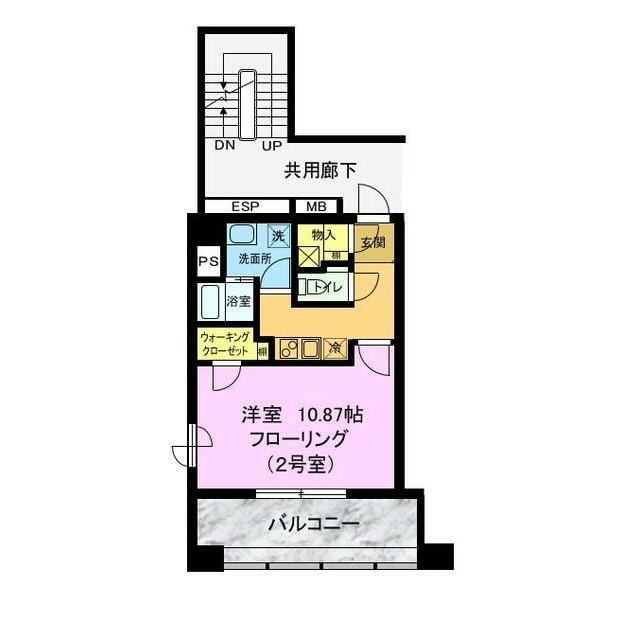 グラン・コスタ湘南 1002号室 間取り