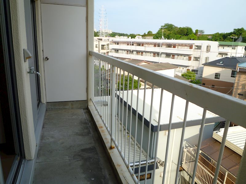 第一長沼ハイツ ベランダ