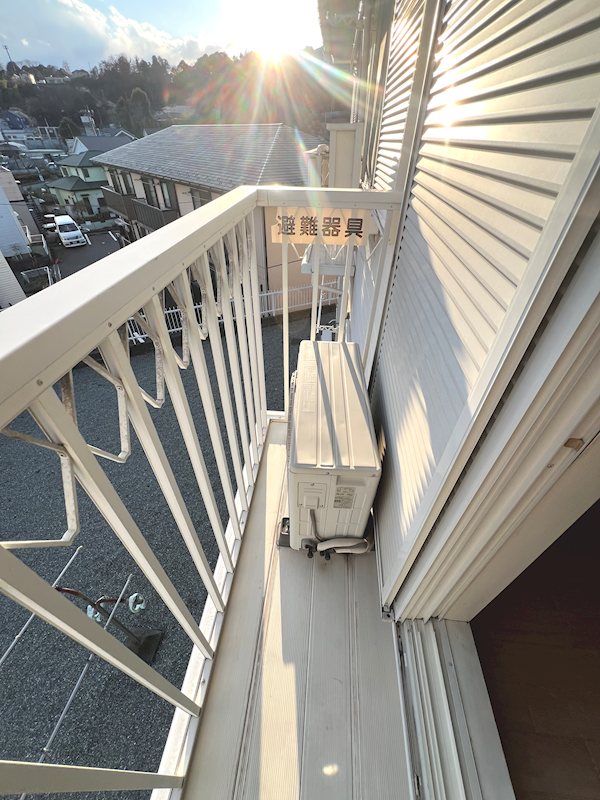 シャレー原宿C棟 ベランダ