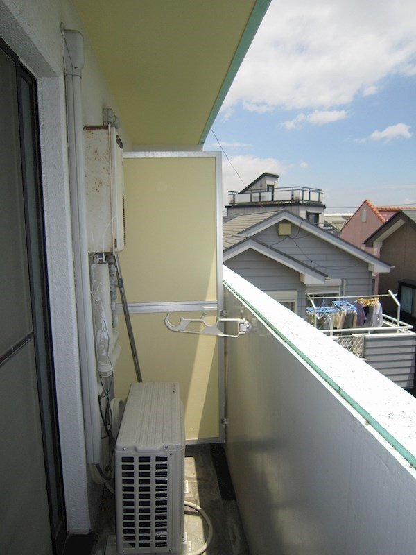 コパーズアプト平塚 ベランダ