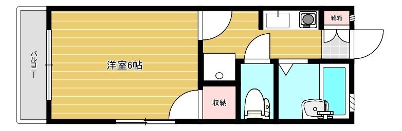 リファレンス戸塚 101号室 間取り