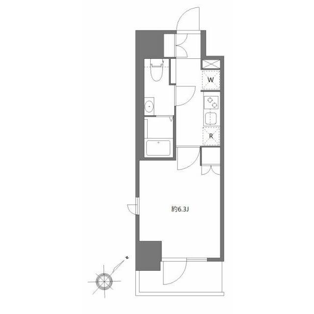 エヌステージ秦野駅前 1001号室 間取り